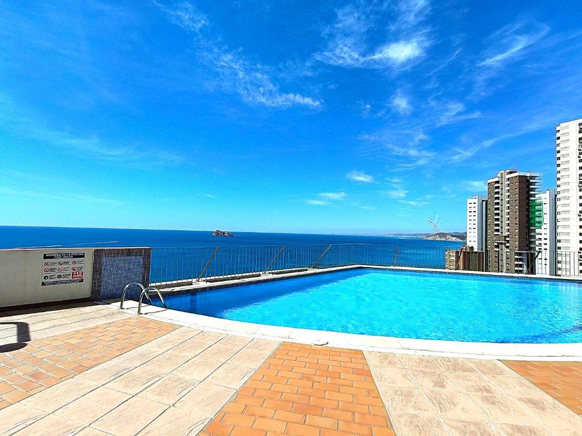 Newly Renovated Two Bedrooms Apartment In Villa Marina Benidorm Exteriör bild